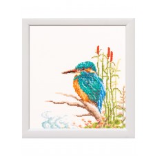 Набор для вышивания Корова, канва лён 32 ct 18 х 18 см THEA GOUVERNEUR 615