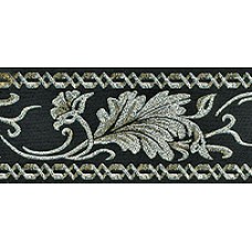 Лента жаккард с люрексом SAFISA, 20 мм, 15 м, цвет 102
