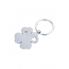 Брелок TROIKA Клевер 75 х 40 х 4 мм серебряный матовый TROIKA Germany GmbH KR9-30/MA