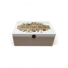 Шкатулка для хранения швейной фурнитуры, 30 х 20 х 12 см 30 см натуральный HEMLINE G001.TN017