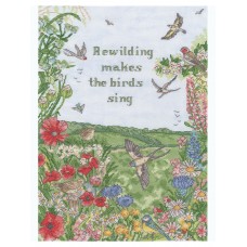 Набор для вышивания Rewild And Sing 26 х 36 см Bothy Threads XAL17
