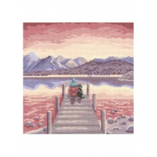 Набор для вышивания A Pawfect Place By The Water 26 х 26 см Bothy Threads XLP21