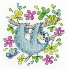 Набор для вышивания Sloth 19,5 х 20 см HERITAGE KCSL1525A