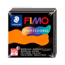 Полимерная глина FIMO Professional, уп. 57 г, цвет оранжевый 55 х 55 х 15 мм белый FIMO 8040-4