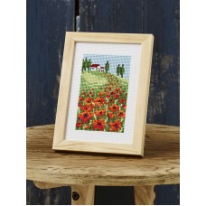 Набор для вышивания Poppies 15 х 10 см PERMIN 13-6132
