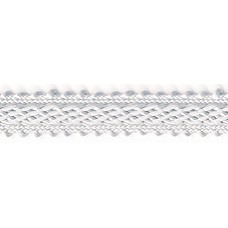 Тесьма PEGA тип интерьерная, цвет белый, 10 мм