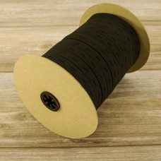 Резинка перфорированная, 15 мм, цвет черный