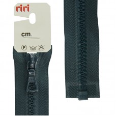 Молния riri тракторная разъёмная 1 замок, 6 мм, 50 cм, цвет 2723, темно-зеленый