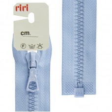 Молния riri тракторная разъёмная 1 замок, 6 мм, 75 cм, цвет 2630, сине-голубой
