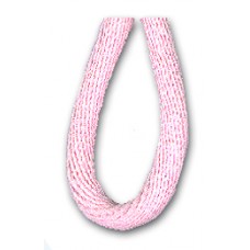 Шнур атласный мини-рулон, 2 мм, 4,5 м, цвет 05, розовый