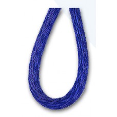 Шнур атласный мини-рулон, 2 мм, 4,5 м, цвет 13, голубой