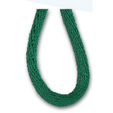 Шнур атласный мини-рулон, 2 мм, 4,5 м, цвет 25, зеленый