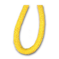 Шнур атласный мини-рулон, 2 мм, 4,5 м, цвет 32, желтый