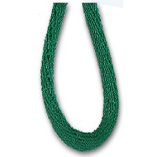 Шнур атласный мини-рулон, 1,5 мм, 4,5 м, цвет 25, зеленый