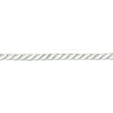 Шнур витой PEGA, белый, 2,8 мм