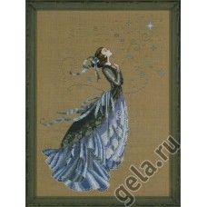 Схема для вышивания MIRABILIA Мечтательница