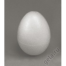 Форма из пенопласта для хобби Яйцо, длина 45 мм 45 мм белый EFCO 1015405