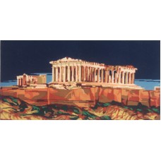 Канва жесткая с рисунком Акрополь 50 x 90 см GOBELIN L. DIAMANT 21.123