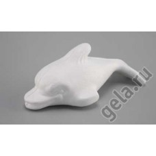 Форма из пенопласта для хобби Дельфин маленький,  6 х 17 см 6 х 17 см белый EFCO 1016510