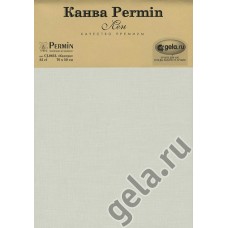 Лён равн. перепл. в уп. ct.32, 13 нит/см, 50х70 см, цвет N203 50 х 70 см N203 водяная лилия PERMIN CL065L/203