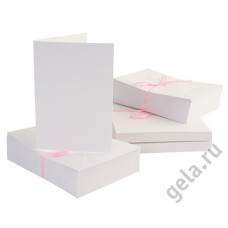 Набор заготовок для открыток с конвертами формат А6 100 шт формат А6 белый * DOCRAFTS ANT1511000