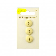 Пуговицы Elegant   5/8 (16mm.) White