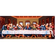Канва жесткая с рисунком Тайная вечеря 60 x 125 см GOBELIN L. DIAMANT 11.379