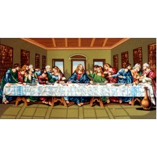 Канва жесткая с рисунком Тайная Вечеря, мини 50 x 90 см GOBELIN L. DIAMANT 21.129