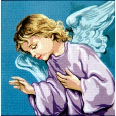 Канва жесткая с рисунком  Спящий Ангел Хранитель 50 x 50 cм * GOBELIN L. DIAMANT 46.374