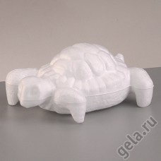 Форма из пенопласта Черепаха маленькая, 6 х 13 см 6 х 13 см белый EFCO 1016530