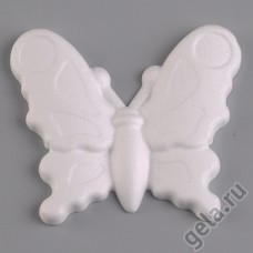 Форма из пенопласта Бабочка, 11 х 12,5 см   11 х 12,5 см белый EFCO 1016630