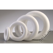 Форма из пенопласта Кольцо, диаметр 12 см белый 12 см EFCO 1080612