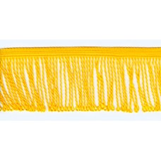 Бахрома витая, 60 мм, цвет яичного желтка