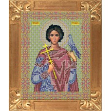 Набор для вышивания бисером Икона «Мученик Трифон» 23 x 29 см GALLA COLLECTION И021