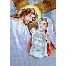 Канва жесткая с рисунком Святой Крест 45 х 60 см GOBELIN L. DIAMANT 14.814