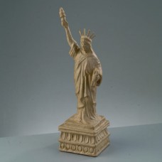 Заготовка из папье-маше Статуя Свободы бумага, 11 x 11 x 38,5 см