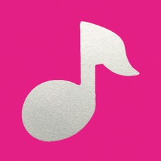 Дырокол фигурный Музыкальная нота 1,6 см розовый * EFCO 1790042