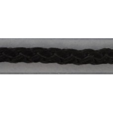 Шнур полиамидный, 3,6 мм, цвет черный