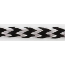 Шнуры PEGA плетеный, цвет черно-белый, 3,0 мм