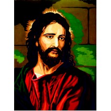 Канва жесткая с рисунком Иисус 50 х 40 см* GOBELIN L. DIAMANT 40.145