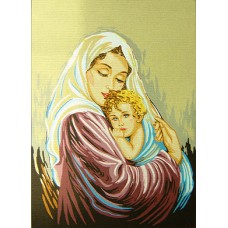 Канва жесткая с рисунком Мать и дитя 60 x 75 см GOBELIN L. DIAMANT 10.539