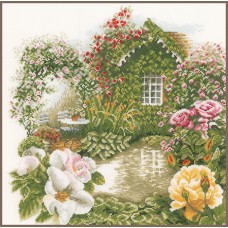 Набор для вышивания Rose Garden  40 х 40 см LANARTE PN-0008019