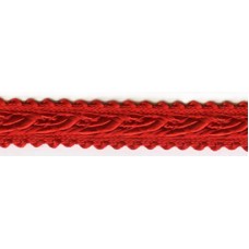 Тесьма PEGA тип интерьерная, цвет красный, 10 мм