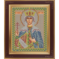 Набор для вышивания бисером Икона Св. Елена 12 х 15 см GALLA COLLECTION М215