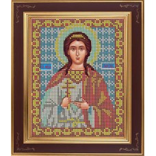 Набор для вышивания бисером Икона Св. Любовь 12 х 15 см GALLA COLLECTION М222
