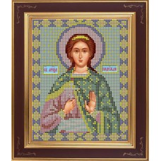 Набор для вышивания бисером Икона Св. Надежда 12 х 15 см GALLA COLLECTION М225