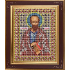 Набор для вышивания бисером Икона Св. Павел 12 х 15 см GALLA COLLECTION М228