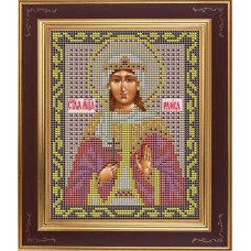 Набор для вышивания бисером Икона Св. Раиса 12 х 15 см GALLA COLLECTION М229