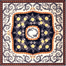 Канва жесткая с рисунком Панно с орнаментом 90 x 90 см GOBELIN L. DIAMANT 35.163