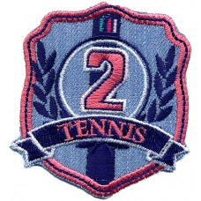 Термоаппликация HKM Чемпион большого тенниса 2, 1 шт 7,5 х 4,5 см джинс 0,125 см HKM 32954/1SB